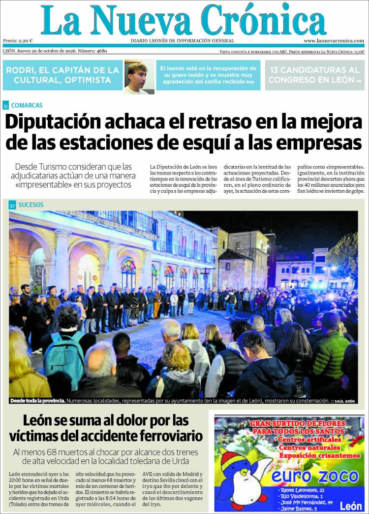 Portada de La Nueva Crónica (Espa&ntilde;a)