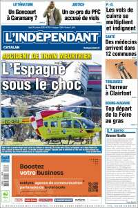 Portada de Le Indépendant (Francia)