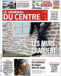 Portada de Le Journal du Centre (Francia)
