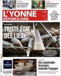 Portada de L'Yonne-Républicaine (France)