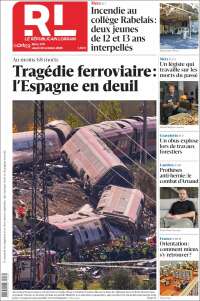 Portada de Le Republicain Lorrain (Francia)