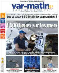 Portada de Var-Matin (France)