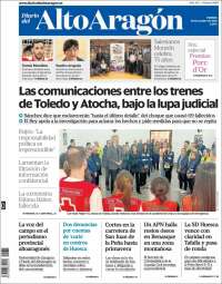 Portada de Diario del AltoAragón (Spain)