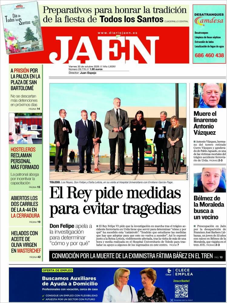 Portada de Diario Jaén (Espa&ntilde;a)
