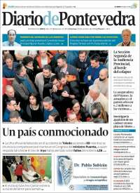 Portada de Diario de Pontevedra (Espa&ntilde;a)