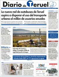 Portada de Diario de Teruel (Spain)