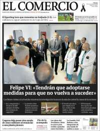 Portada de El Comercio - Gijón (Espa&ntilde;a)
