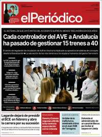Portada de El Periódico (Espa&ntilde;a)