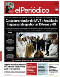 Portada de El Periódico de Catalunya (Espa&ntilde;a)