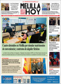Portada de Melilla Hoy (Espa&ntilde;a)