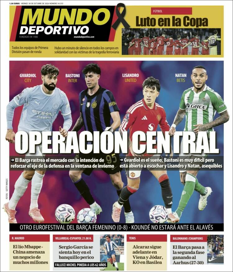 Portada de El Mundo Deportivo (Espa&ntilde;a)