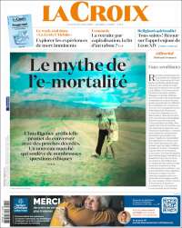 Portada de La Croix (Francia)
