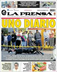 Portada de La Prensa (M&eacute;xico)