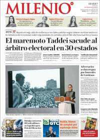 Portada de Milenio (M&eacute;xico)