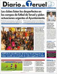 Portada de Diario de Teruel (Espagne)
