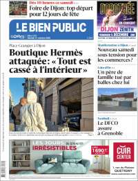 Portada de Le Bien Public (France)