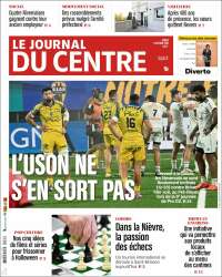 Portada de Le Journal du Centre (France)